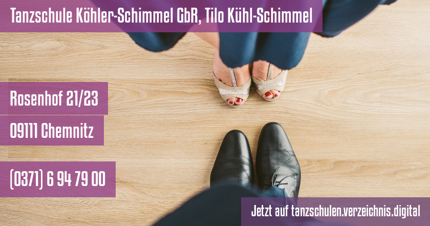 Tanzschule Köhler-Schimmel GbR, Tilo Kühl-Schimmel auf tanzschulen.verzeichnis.digital