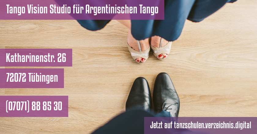 Tango Vision Studio für Argentinischen Tango auf tanzschulen.verzeichnis.digital