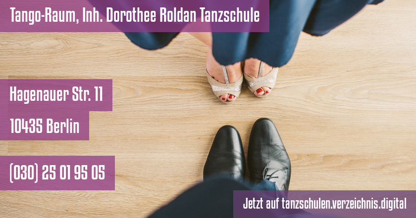 Tango-Raum, Inh. Dorothee Roldan Tanzschule auf tanzschulen.verzeichnis.digital