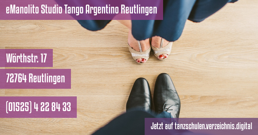 eManolito Studio Tango Argentino Reutlingen auf tanzschulen.verzeichnis.digital
