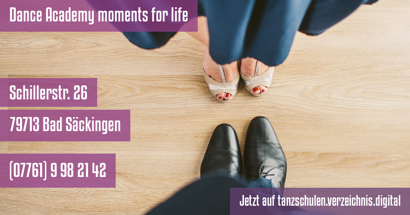 Dance Academy moments for life auf tanzschulen.verzeichnis.digital