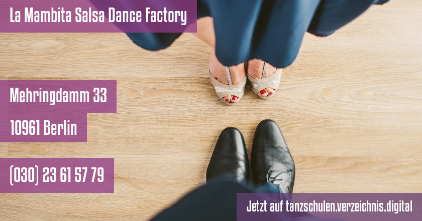 La Mambita Salsa Dance Factory auf tanzschulen.verzeichnis.digital