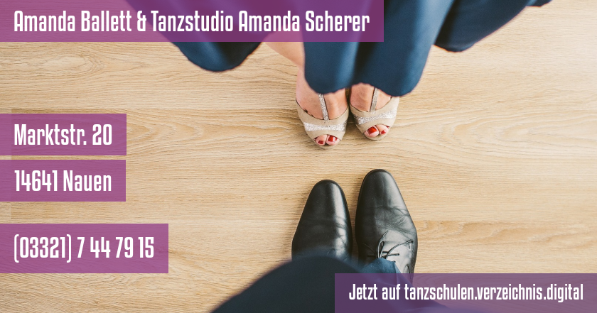 Amanda Ballett & Tanzstudio Amanda Scherer auf tanzschulen.verzeichnis.digital