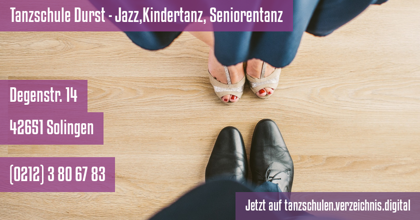Tanzschule Durst - Jazz,Kindertanz, Seniorentanz auf tanzschulen.verzeichnis.digital