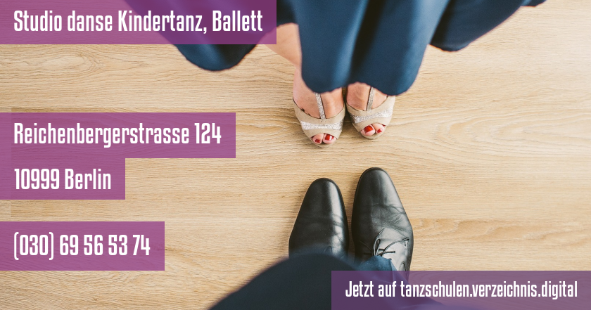 Studio danse Kindertanz, Ballett auf tanzschulen.verzeichnis.digital