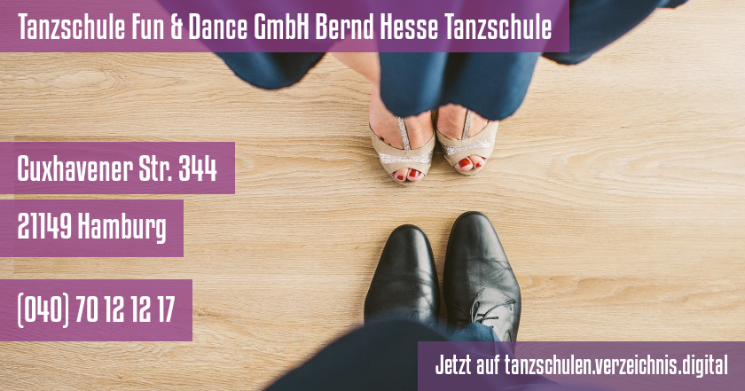 Tanzschule Fun & Dance GmbH Bernd Hesse Tanzschule auf tanzschulen.verzeichnis.digital