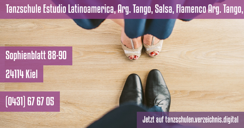 Tanzschule Estudio Latinoamerica, Arg. Tango, Salsa, Flamenco Arg. Tango, Salsa, Merengue auf tanzschulen.verzeichnis.digital
