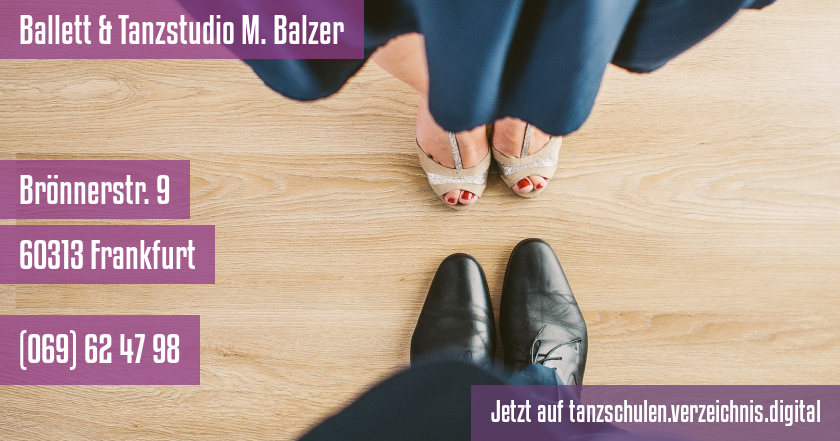 Ballett & Tanzstudio M. Balzer auf tanzschulen.verzeichnis.digital