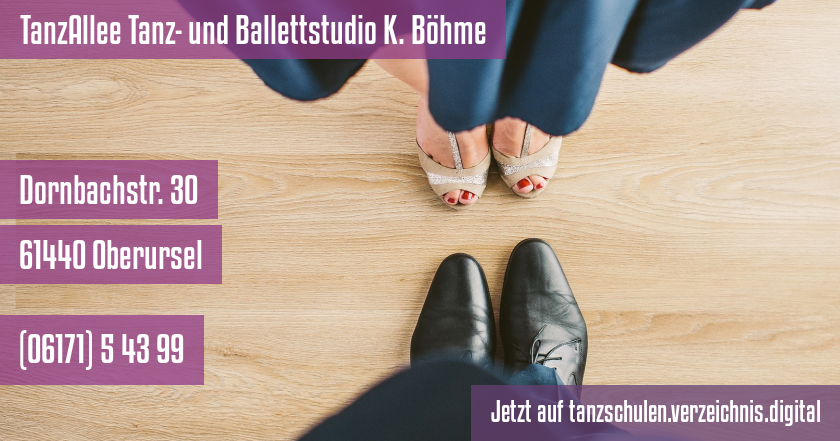 TanzAllee Tanz- und Ballettstudio K. Böhme auf tanzschulen.verzeichnis.digital
