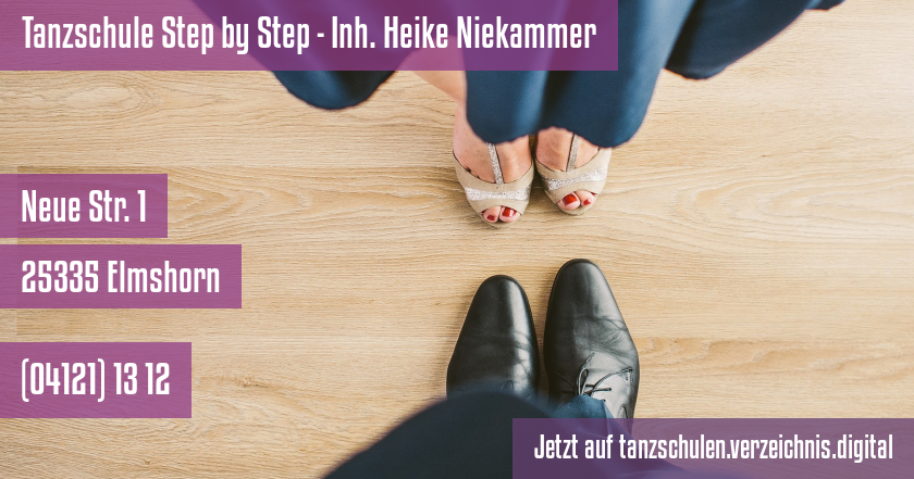 Tanzschule Step by Step - Inh. Heike Niekammer auf tanzschulen.verzeichnis.digital