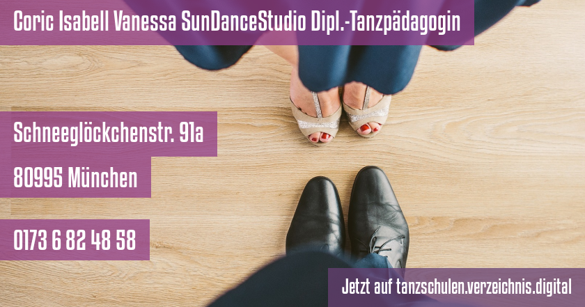 Coric Isabell Vanessa SunDanceStudio Dipl.-Tanzpädagogin auf tanzschulen.verzeichnis.digital