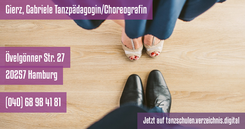 Gierz, Gabriele Tanzpädagogin/Choreografin auf tanzschulen.verzeichnis.digital