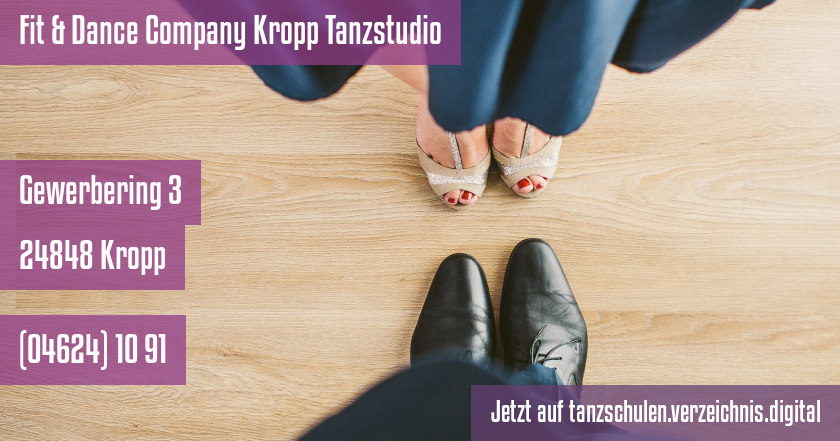 Fit & Dance Company Kropp Tanzstudio auf tanzschulen.verzeichnis.digital
