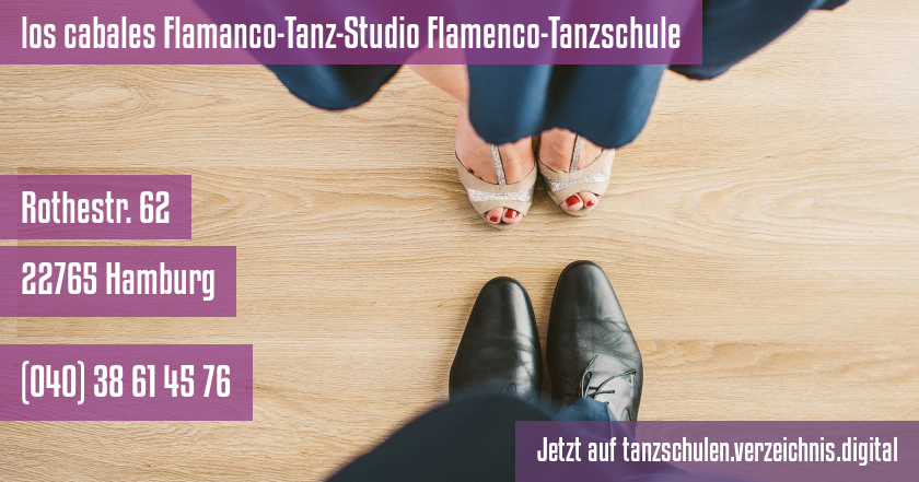los cabales Flamanco-Tanz-Studio Flamenco-Tanzschule auf tanzschulen.verzeichnis.digital