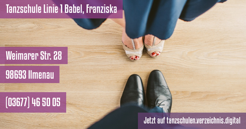 Tanzschule Linie 1 Babel, Franziska auf tanzschulen.verzeichnis.digital