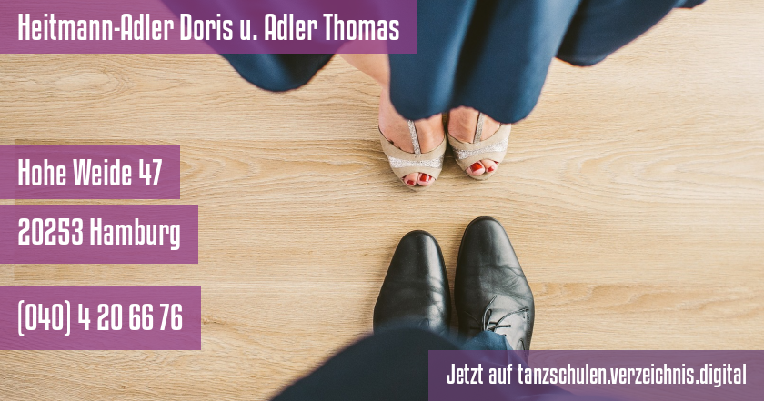 Heitmann-Adler Doris u. Adler Thomas auf tanzschulen.verzeichnis.digital